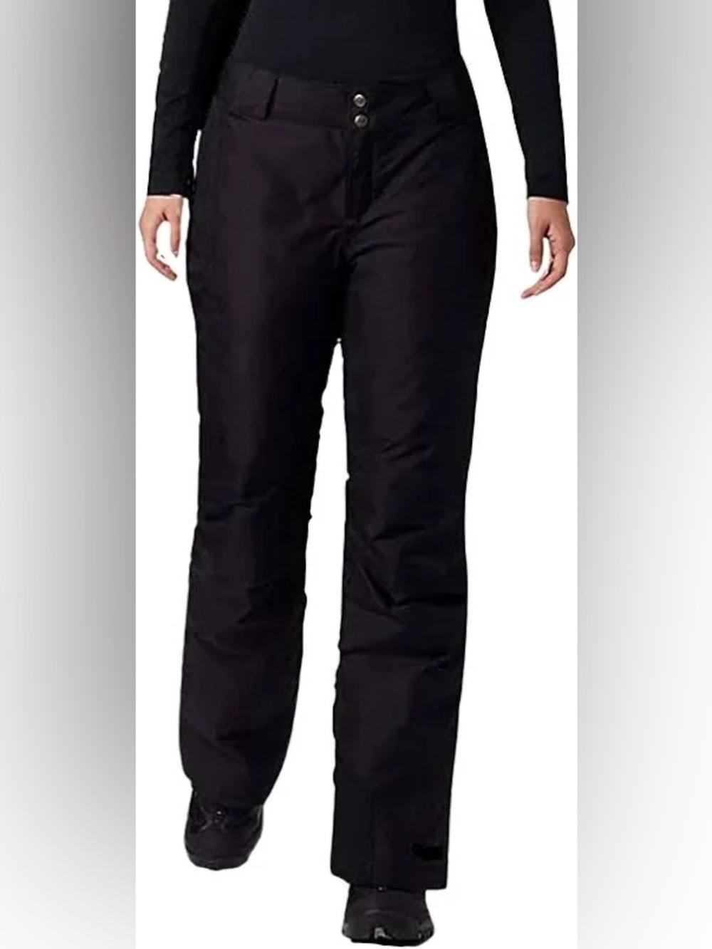 NWT Columbia Arctic Trip Omni-Heat Snow Pants Black size XL Short